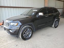 Salvage cars for sale at Houston, TX auction: 2017 Jeep Grand Cherokee Limited