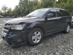 Salvage cars for sale at Waldorf, MD auction: 2012 Dodge Journey SXT