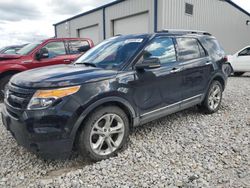 Salvage cars for sale at Wayland, MI auction: 2013 Ford Explorer Limited