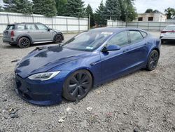 Salvage cars for sale at Albany, NY auction: 2021 Tesla Model S