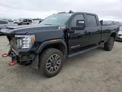 Salvage cars for sale at Vallejo, CA auction: 2021 GMC Sierra K3500 AT4