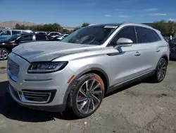 2019 Lincoln Nautilus Reserve en venta en Las Vegas, NV