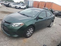 Salvage cars for sale at Bridgeton, MO auction: 2016 Toyota Corolla L