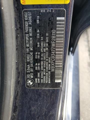 2007 BMW X3 3.0SI