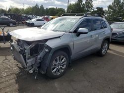 Salvage cars for sale from Copart Denver, CO: 2019 Toyota Rav4 XLE Premium