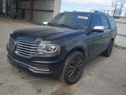 Salvage cars for sale at Kansas City, KS auction: 2016 Lincoln Navigator Select