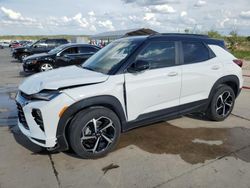 Salvage cars for sale at Grand Prairie, TX auction: 2022 Chevrolet Trailblazer RS