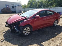 Salvage cars for sale at Lyman, ME auction: 2016 Hyundai Elantra SE