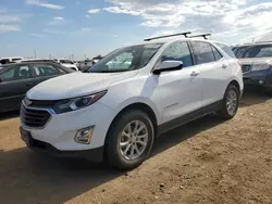 Chevrolet salvage cars for sale: 2018 Chevrolet Equinox LT