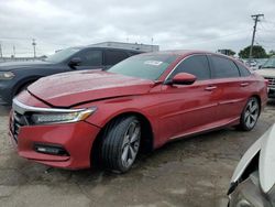 Salvage cars for sale from Copart Chicago Heights, IL: 2018 Honda Accord Touring