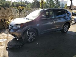 Salvage cars for sale at Gaston, SC auction: 2014 Honda CR-V EXL