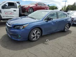 Salvage cars for sale at Denver, CO auction: 2021 Subaru Legacy Premium