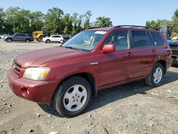 Toyota salvage cars for sale: 2004 Toyota Highlander