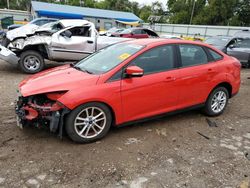 Salvage cars for sale from Copart Wichita, KS: 2015 Ford Focus SE