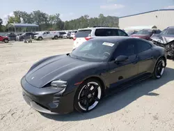 Salvage vehicles for parts for sale at auction: 2020 Porsche Taycan 4S