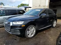 Salvage cars for sale at New Britain, CT auction: 2020 Audi Q5 Premium Plus