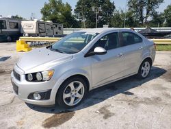 Salvage cars for sale at Sikeston, MO auction: 2015 Chevrolet Sonic LTZ