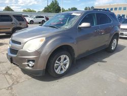 Salvage cars for sale at Littleton, CO auction: 2011 Chevrolet Equinox LT