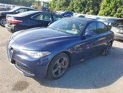 Salvage cars for sale at Glassboro, NJ auction: 2017 Alfa Romeo Giulia Q4