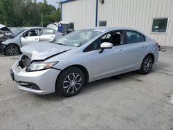 Honda salvage cars for sale: 2015 Honda Civic LX