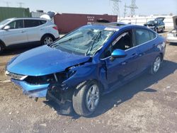 Chevrolet salvage cars for sale: 2016 Chevrolet Cruze LT