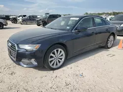 Salvage cars for sale from Copart Houston, TX: 2020 Audi A6 Premium