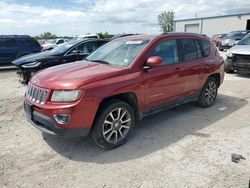 Salvage cars for sale from Copart Kansas City, KS: 2014 Jeep Compass Limited