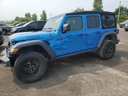 Salvage cars for sale at Montreal Est, QC auction: 2024 Jeep Wrangler Sport