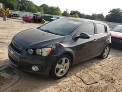 Chevrolet Sonic LTZ salvage cars for sale: 2016 Chevrolet Sonic LTZ