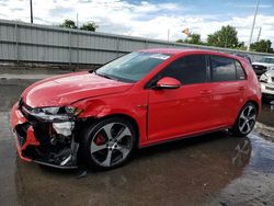 Volkswagen gti salvage cars for sale: 2018 Volkswagen GTI S/SE