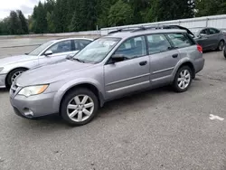 Subaru Vehiculos salvage en venta: 2008 Subaru Outback 2.5I