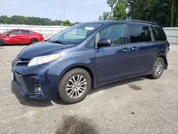 Vehiculos salvage en venta de Copart Dunn, NC: 2020 Toyota Sienna XLE