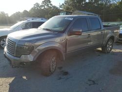 Salvage cars for sale at Savannah, GA auction: 2012 Ford F150 Supercrew