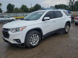 Chevrolet salvage cars for sale: 2018 Chevrolet Traverse LT