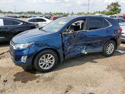 Salvage cars for sale at Woodhaven, MI auction: 2021 Chevrolet Equinox LT