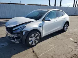 Salvage cars for sale at Van Nuys, CA auction: 2022 Tesla Model Y