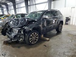 Jeep salvage cars for sale: 2017 Jeep Grand Cherokee Overland