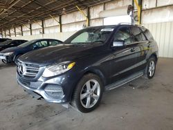 Carros con verificación Run & Drive a la venta en subasta: 2016 Mercedes-Benz GLE 350