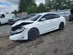 Salvage cars for sale at Finksburg, MD auction: 2015 Chrysler 200 S