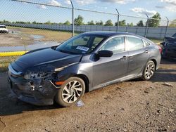 Vehiculos salvage en venta de Copart Houston, TX: 2018 Honda Civic EX