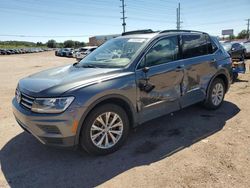 Salvage cars for sale at Colorado Springs, CO auction: 2018 Volkswagen Tiguan SE