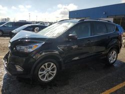 Salvage cars for sale at Woodhaven, MI auction: 2018 Ford Escape SE