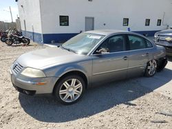 Salvage cars for sale at Farr West, UT auction: 2005 Volkswagen Passat GLS