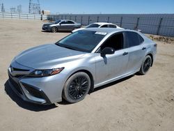 Salvage cars for sale at Adelanto, CA auction: 2021 Toyota Camry SE