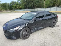 Salvage cars for sale at Fort Pierce, FL auction: 2022 Hyundai Elantra SEL