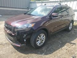 Salvage cars for sale at West Mifflin, PA auction: 2019 KIA Sorento L