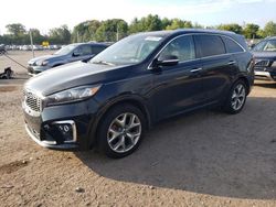 Salvage cars for sale at Chalfont, PA auction: 2019 KIA Sorento SX