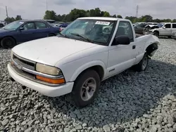 Salvage cars for sale at Mebane, NC auction: 1999 Chevrolet S Truck S10