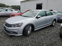 Volkswagen salvage cars for sale: 2017 Volkswagen Passat S