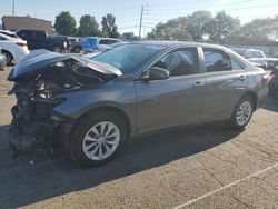 Toyota salvage cars for sale: 2017 Toyota Camry LE